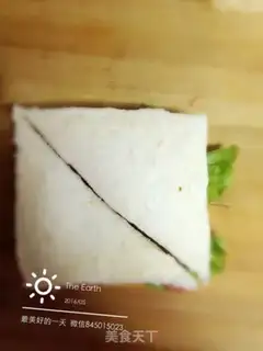 Make Ham sandwich step 5