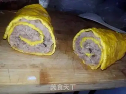 Make Egg roll sausage step 3