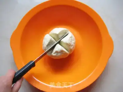 Make Minimoy pumpkin pie step 1