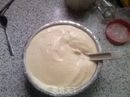 Make Xinjiang butter cream step 5