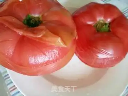 Make Tomato egg soup step 2