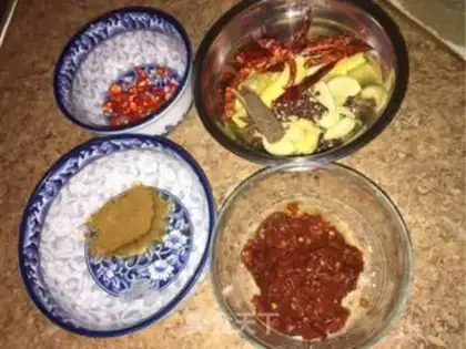 Make Spicy fish step 1