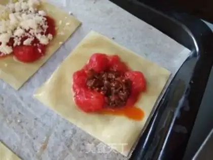 Make Mini pizza step 4
