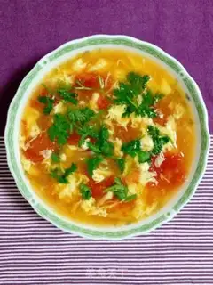 Make Tomato egg soup step 11