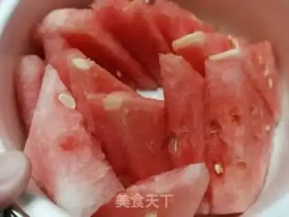Make Watermelon milk step 0