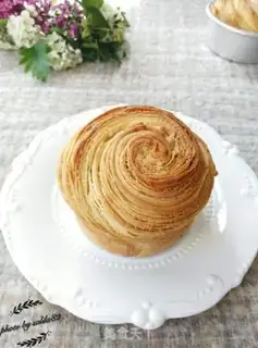 Make A thousand-storey hand tore coconut bread step 8
