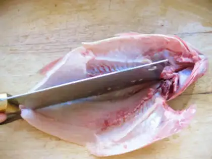 Make Spicy fish step 1