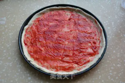 Make Shrimp pizza step 5