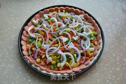 Make Shrimp pizza step 8