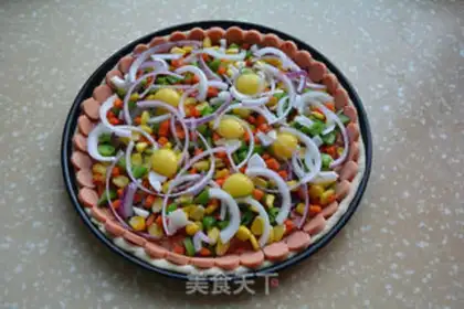 Make Shrimp pizza step 9
