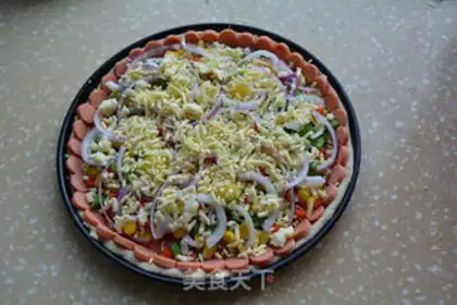 Make Shrimp pizza step 10