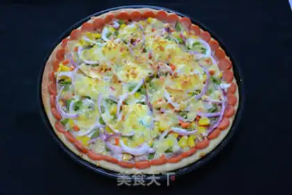Make Shrimp pizza step 11