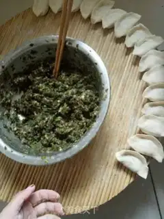 Make Sea belt dumplings step 2