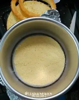 Make Cocomus cake step 9