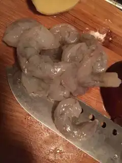 Make Three fresh dumplings step 0