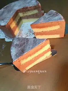 Make Cocomus cake step 12
