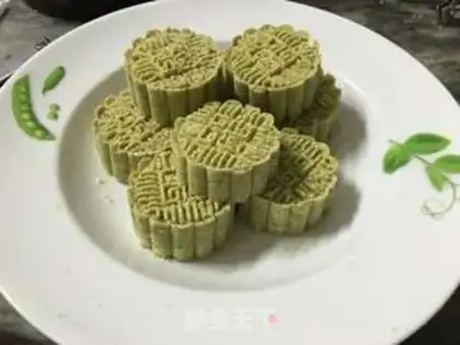 Make Green bean cake step 3