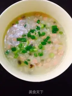 Make Eggs and vegetables, chicken porridge step 3