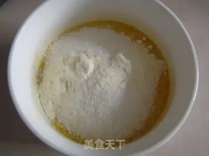 Make Panda coconut bread step 5