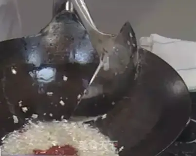 Make Japanese dry burning shrimp step 7