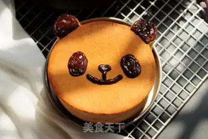 Make Panda coconut bread step 14