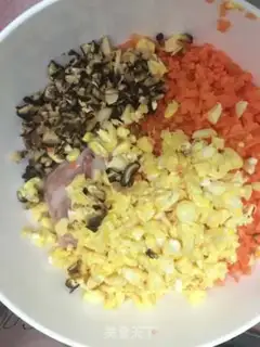 Make Spinach mushroom corn dumplings step 7