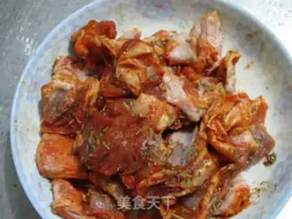 Make Vanilla roasted lamb step 2