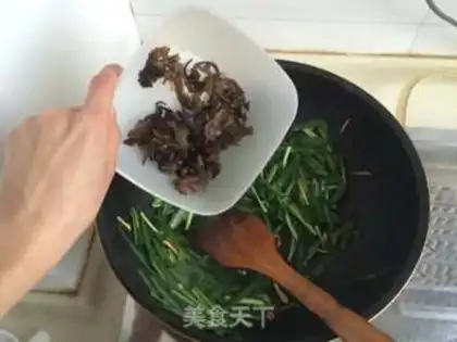 Make The green bean sprouts, the wood step 5