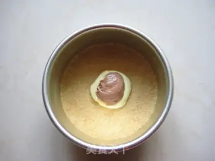 Make Zebra cheesecake step 9