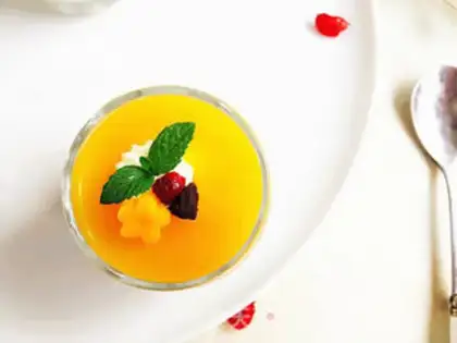 Make Mango yogurt mousse step 5
