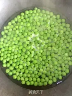 Make No oily bean peas step 1