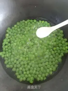 Make No oily bean peas step 2