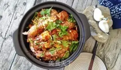 Make Spicy leather shrimp step 10