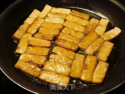 Make Spicy tofu step 0