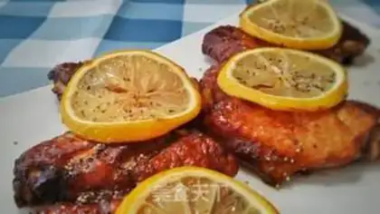 Make Chicken wings with lemon step 9