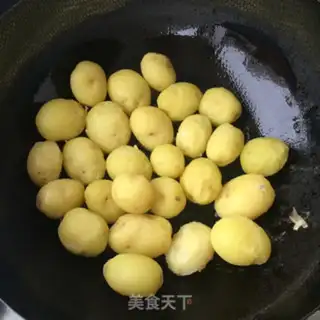 Make Spicy vanilla, little potatoes step 4
