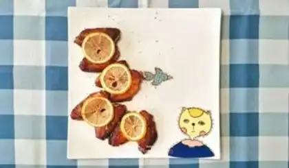 Make Chicken wings with lemon step 12