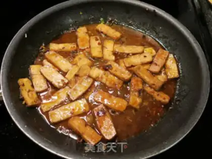 Make Spicy tofu step 4