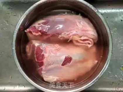 Make A dry spicy beef jerky step 0