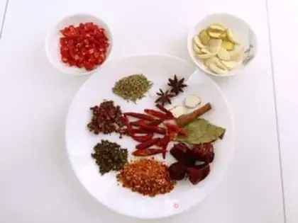 Make A dry spicy beef jerky step 1