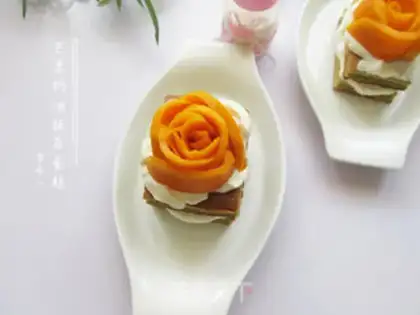 Make Mango cream and tea cake step 12