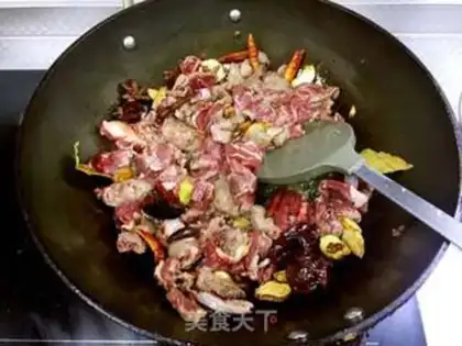 Make A dry spicy beef jerky step 7