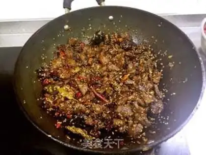 Make A dry spicy beef jerky step 12