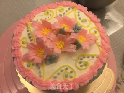 Make Lily cake step 22