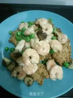 Make Cheese pan and shrimp step 4