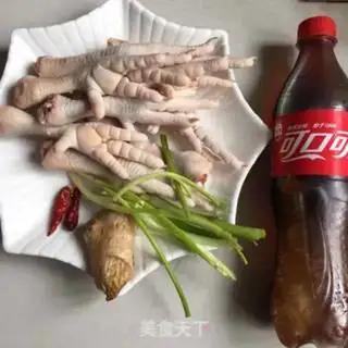 Make Chicken claws of Coke sauce step 0