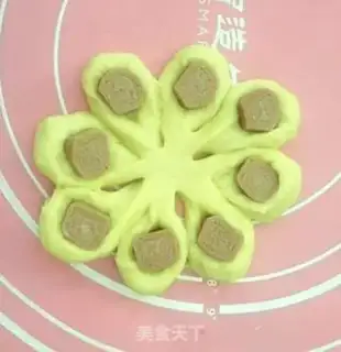 Make Flower intestines step 8