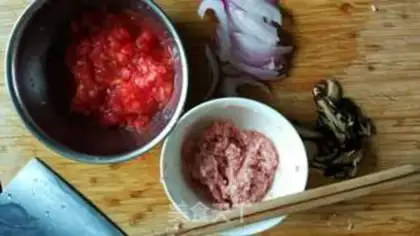 Make Spaghetti mushroom sauce step 3