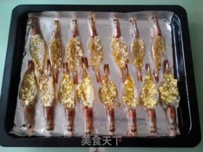 Make Shrimp roasted with butter and garlic step 5