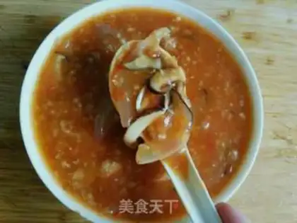 Make Spaghetti mushroom sauce step 10